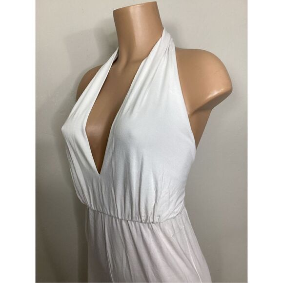 New white halter coverup/dress. Small. Retails $168 - Picture 6 of 6